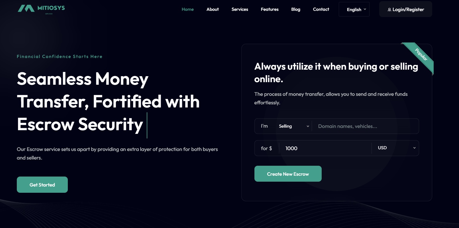 Money Transfer application